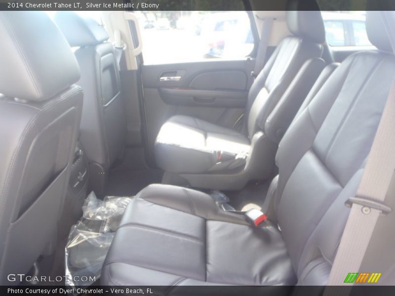 Silver Ice Metallic / Ebony 2014 Chevrolet Tahoe LT