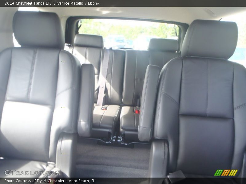 Silver Ice Metallic / Ebony 2014 Chevrolet Tahoe LT