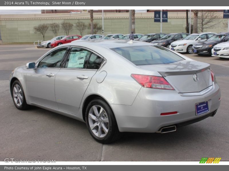 Silver Moon / Ebony 2014 Acura TL Technology