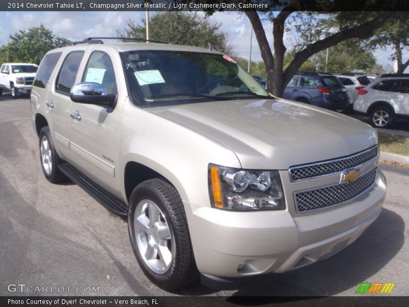 Front 3/4 View of 2014 Tahoe LT