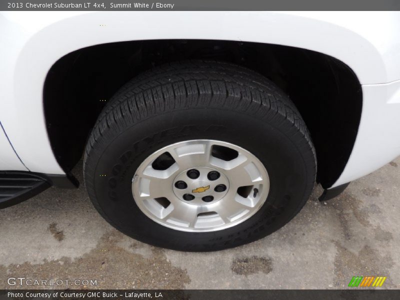 Summit White / Ebony 2013 Chevrolet Suburban LT 4x4