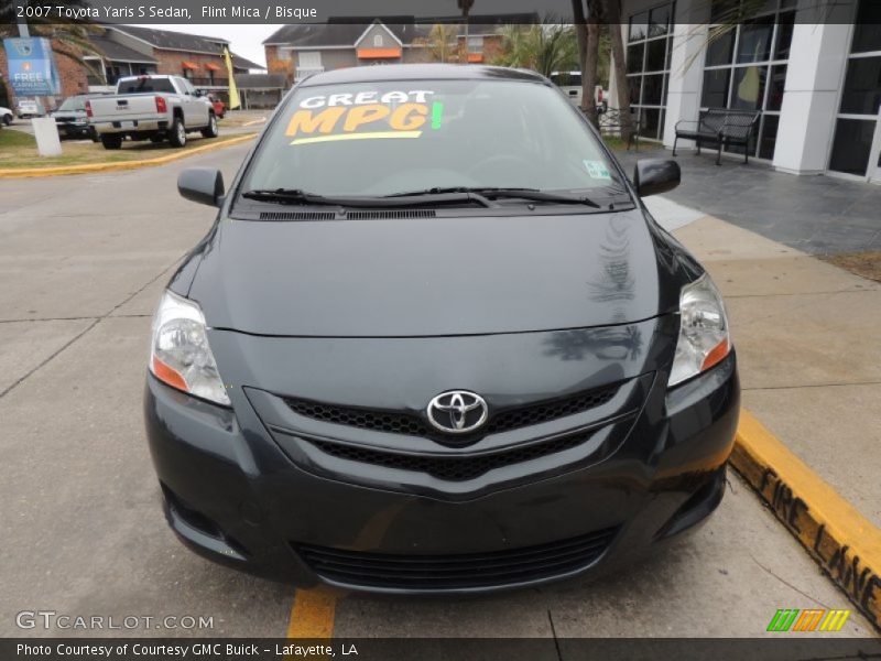 Flint Mica / Bisque 2007 Toyota Yaris S Sedan