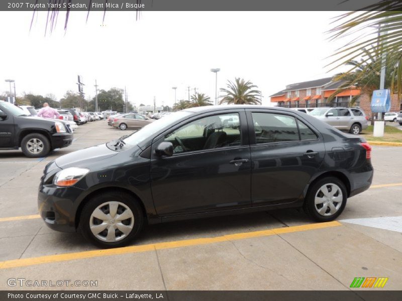 Flint Mica / Bisque 2007 Toyota Yaris S Sedan