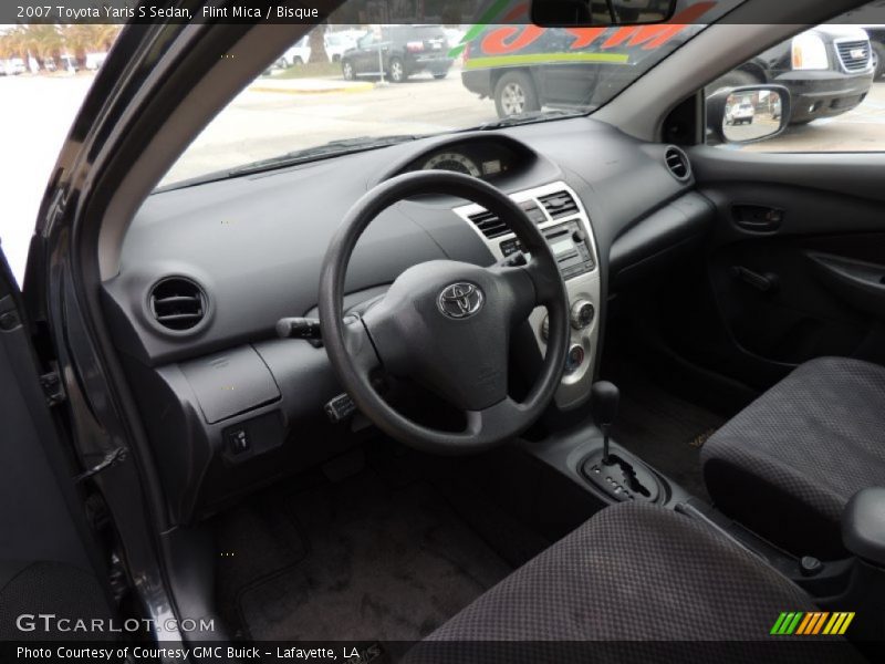 Flint Mica / Bisque 2007 Toyota Yaris S Sedan