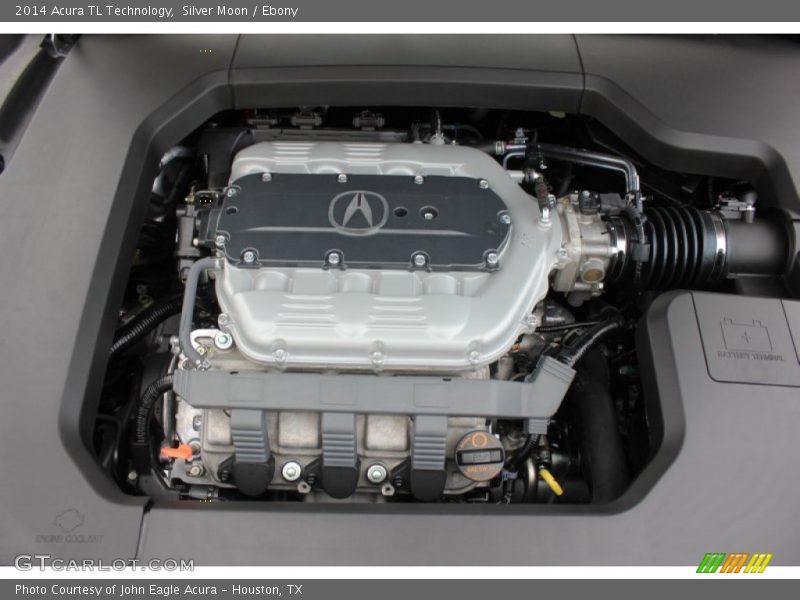 Silver Moon / Ebony 2014 Acura TL Technology