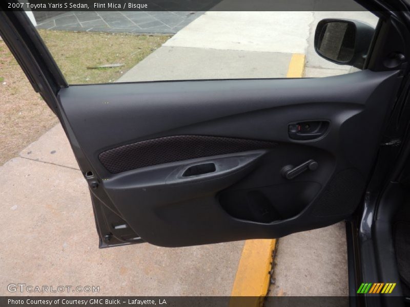 Flint Mica / Bisque 2007 Toyota Yaris S Sedan