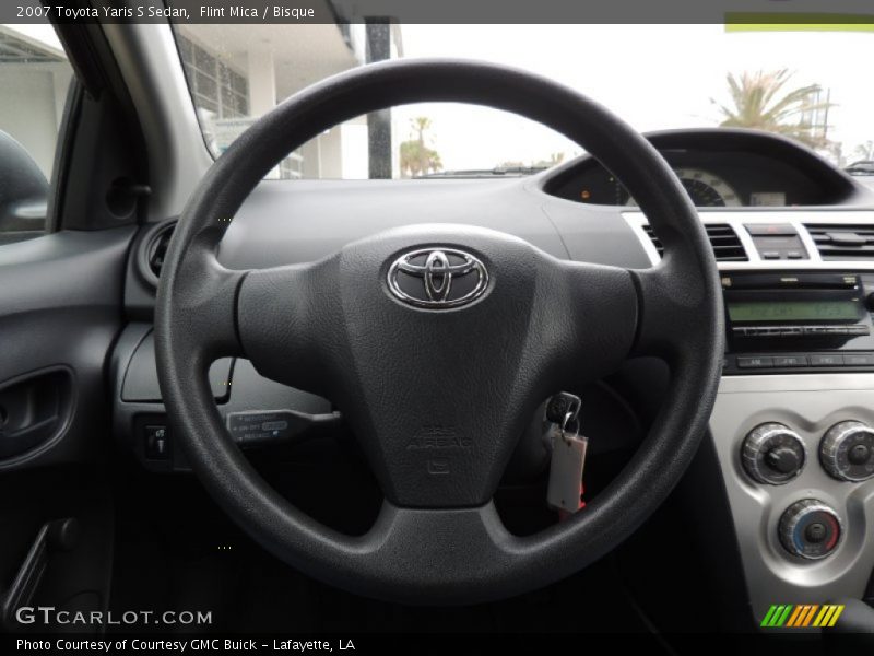 Flint Mica / Bisque 2007 Toyota Yaris S Sedan