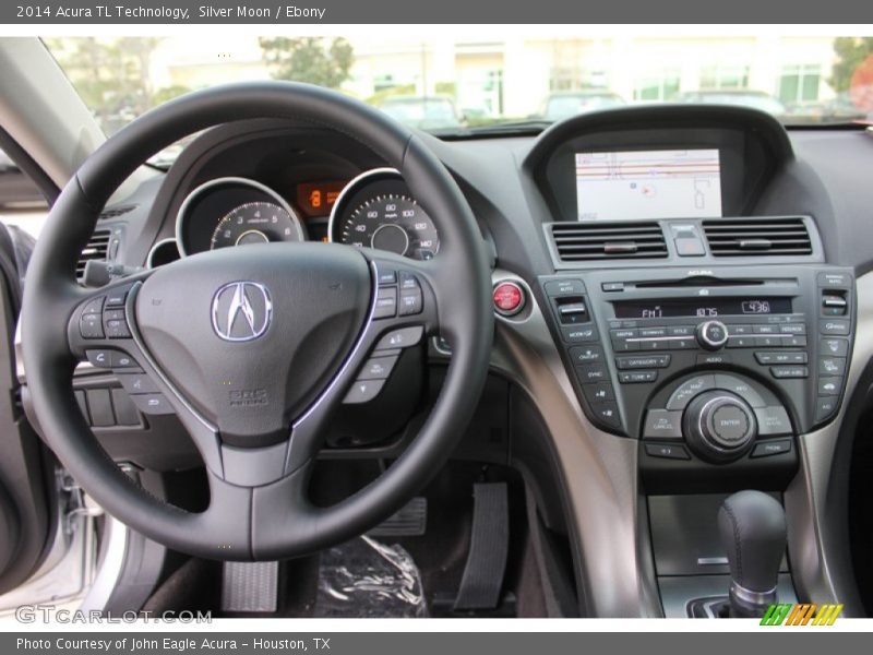 Silver Moon / Ebony 2014 Acura TL Technology