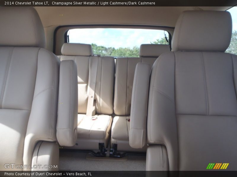 Champagne Silver Metallic / Light Cashmere/Dark Cashmere 2014 Chevrolet Tahoe LT