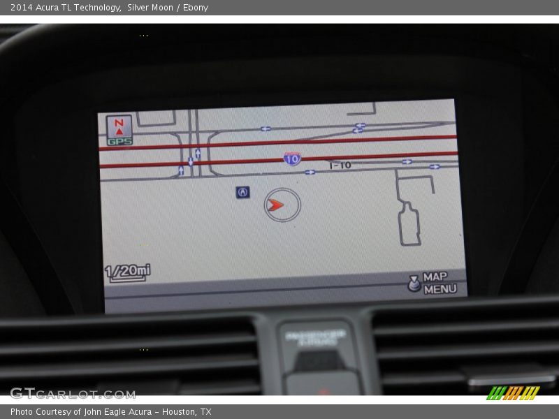 Silver Moon / Ebony 2014 Acura TL Technology