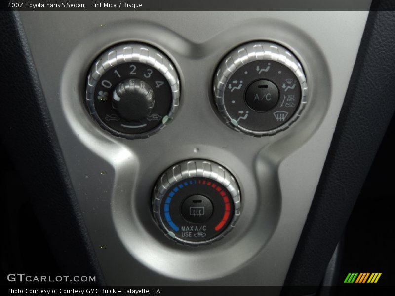 Flint Mica / Bisque 2007 Toyota Yaris S Sedan