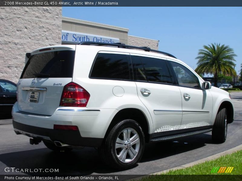 Arctic White / Macadamia 2008 Mercedes-Benz GL 450 4Matic