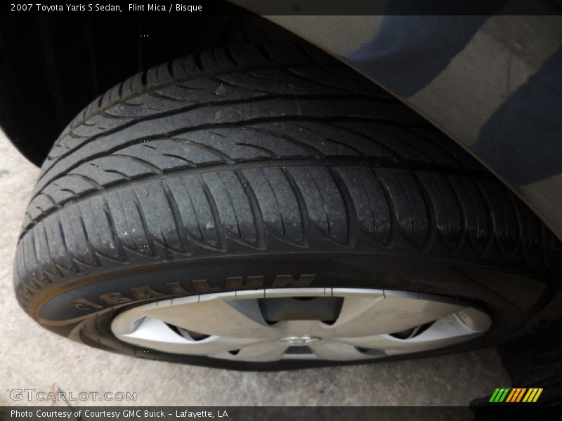 Flint Mica / Bisque 2007 Toyota Yaris S Sedan