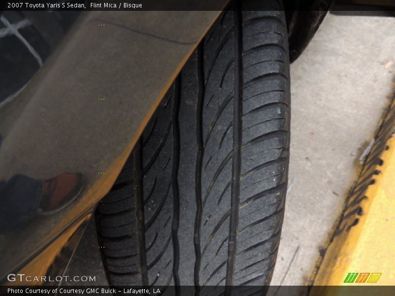 Flint Mica / Bisque 2007 Toyota Yaris S Sedan