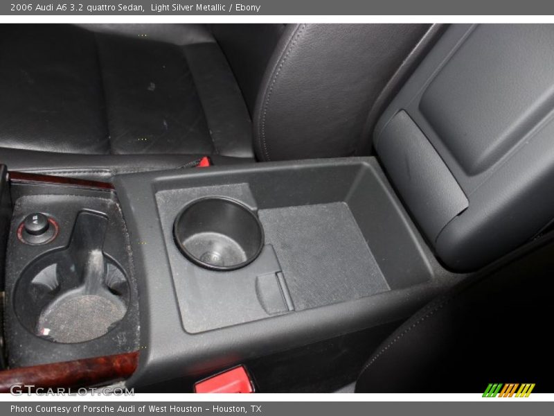 Light Silver Metallic / Ebony 2006 Audi A6 3.2 quattro Sedan