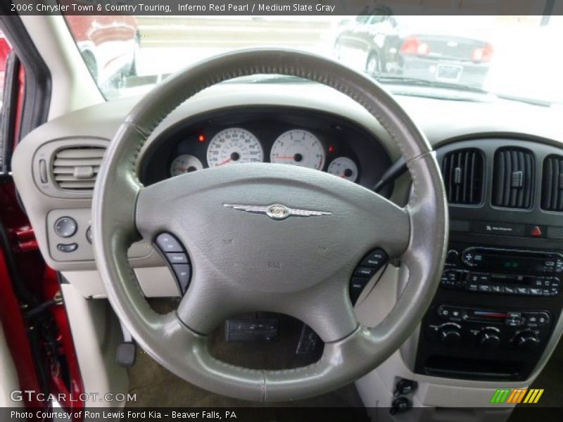 Inferno Red Pearl / Medium Slate Gray 2006 Chrysler Town & Country Touring