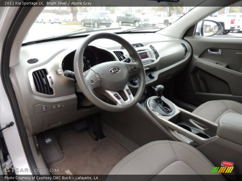 Bright Silver / Alpine Gray 2011 Kia Sportage LX