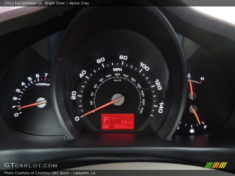 Bright Silver / Alpine Gray 2011 Kia Sportage LX