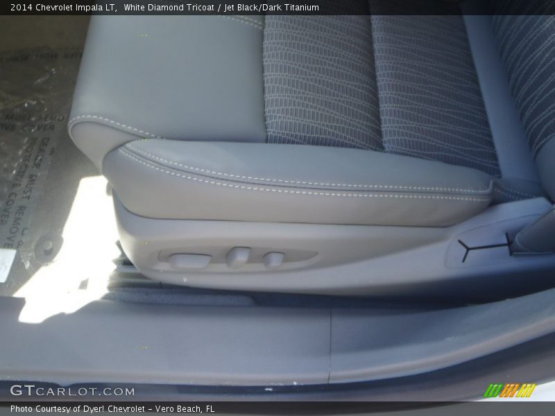 White Diamond Tricoat / Jet Black/Dark Titanium 2014 Chevrolet Impala LT