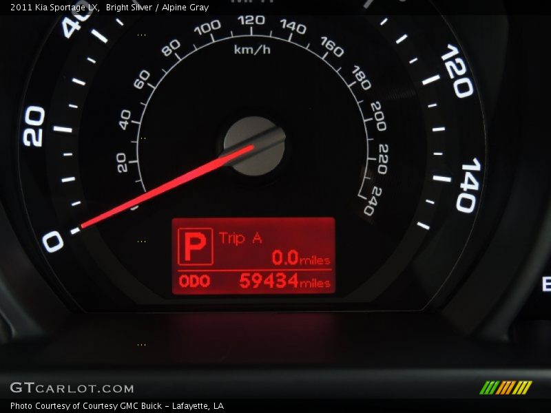 Bright Silver / Alpine Gray 2011 Kia Sportage LX