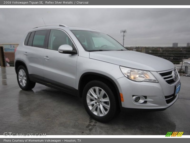 Reflex Silver Metallic / Charcoal 2009 Volkswagen Tiguan SE