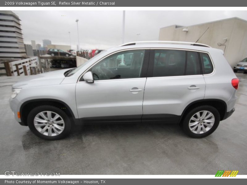 Reflex Silver Metallic / Charcoal 2009 Volkswagen Tiguan SE