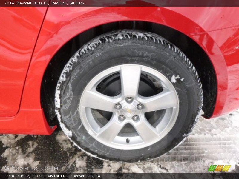 Red Hot / Jet Black 2014 Chevrolet Cruze LT