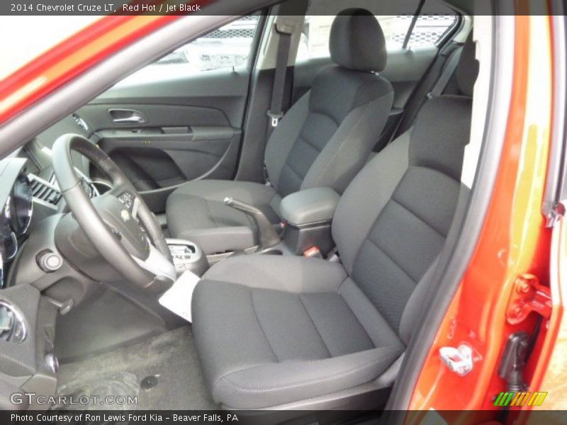Red Hot / Jet Black 2014 Chevrolet Cruze LT
