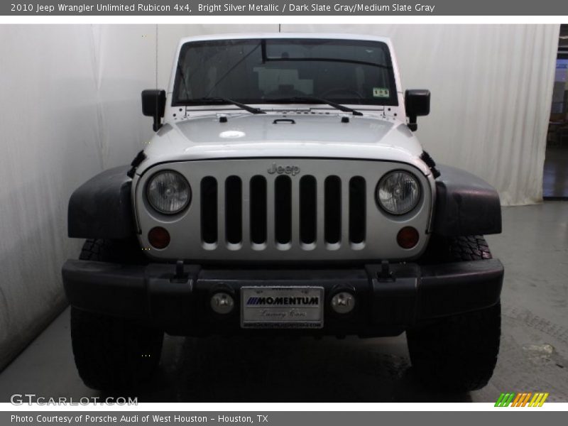 Bright Silver Metallic / Dark Slate Gray/Medium Slate Gray 2010 Jeep Wrangler Unlimited Rubicon 4x4