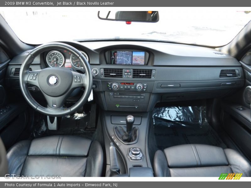 Jet Black / Black Novillo Leather 2009 BMW M3 Convertible