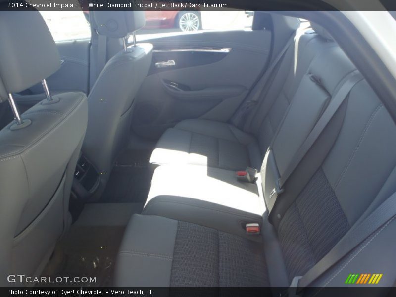 White Diamond Tricoat / Jet Black/Dark Titanium 2014 Chevrolet Impala LT