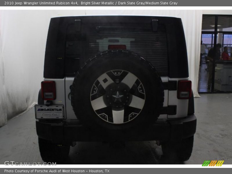 Bright Silver Metallic / Dark Slate Gray/Medium Slate Gray 2010 Jeep Wrangler Unlimited Rubicon 4x4