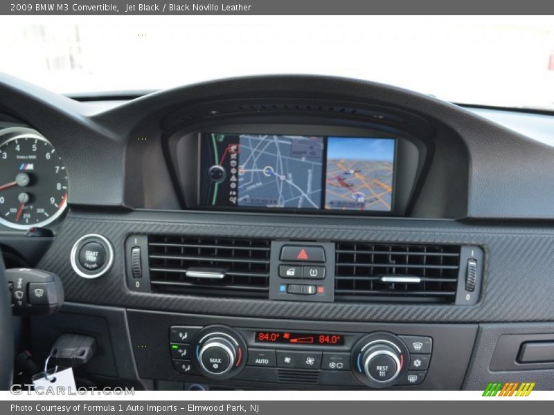 Jet Black / Black Novillo Leather 2009 BMW M3 Convertible