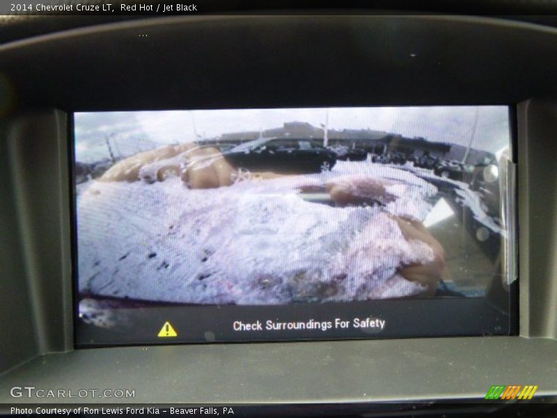 Red Hot / Jet Black 2014 Chevrolet Cruze LT