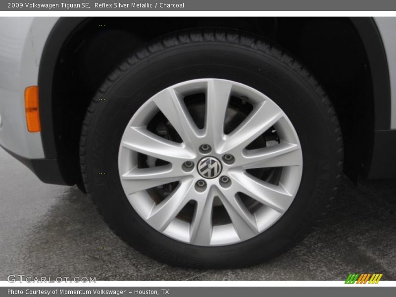 Reflex Silver Metallic / Charcoal 2009 Volkswagen Tiguan SE