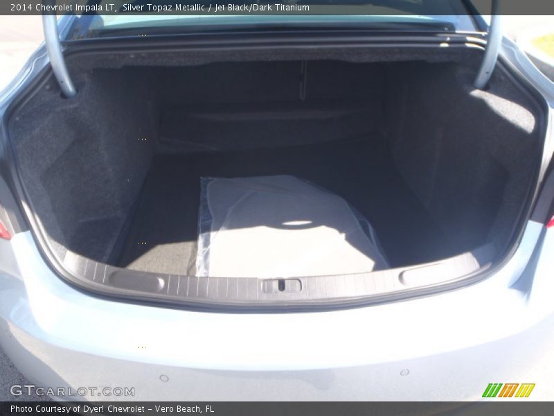 Silver Topaz Metallic / Jet Black/Dark Titanium 2014 Chevrolet Impala LT