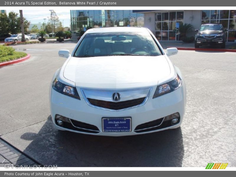 Bellanova White Pearl / Graystone 2014 Acura TL Special Edition