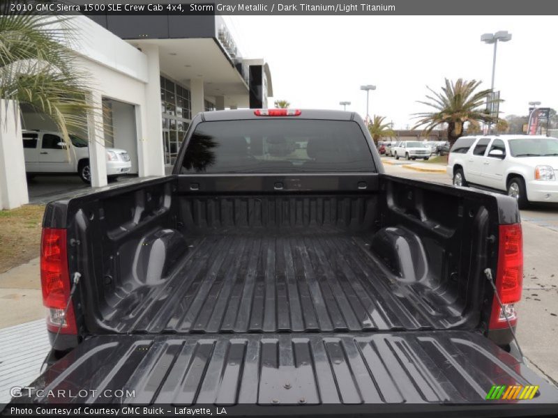 Storm Gray Metallic / Dark Titanium/Light Titanium 2010 GMC Sierra 1500 SLE Crew Cab 4x4