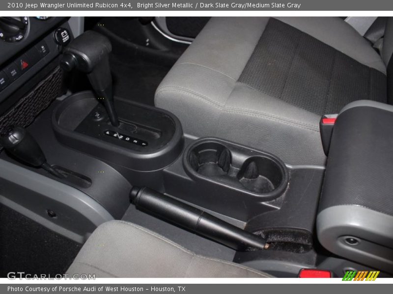 Bright Silver Metallic / Dark Slate Gray/Medium Slate Gray 2010 Jeep Wrangler Unlimited Rubicon 4x4