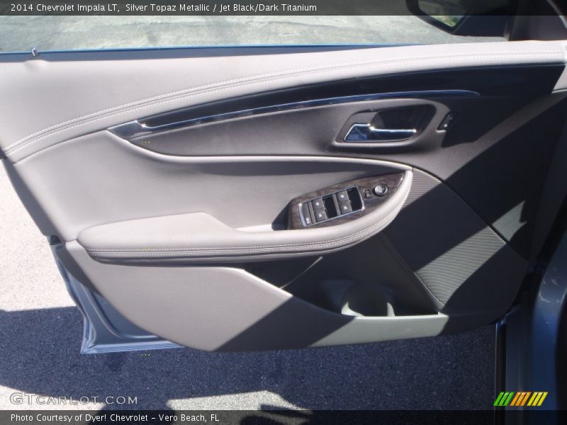 Silver Topaz Metallic / Jet Black/Dark Titanium 2014 Chevrolet Impala LT