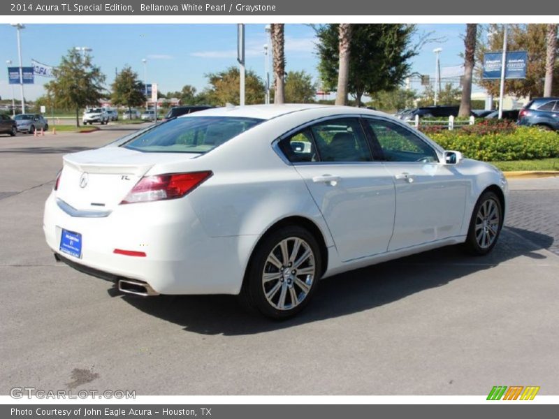 Bellanova White Pearl / Graystone 2014 Acura TL Special Edition