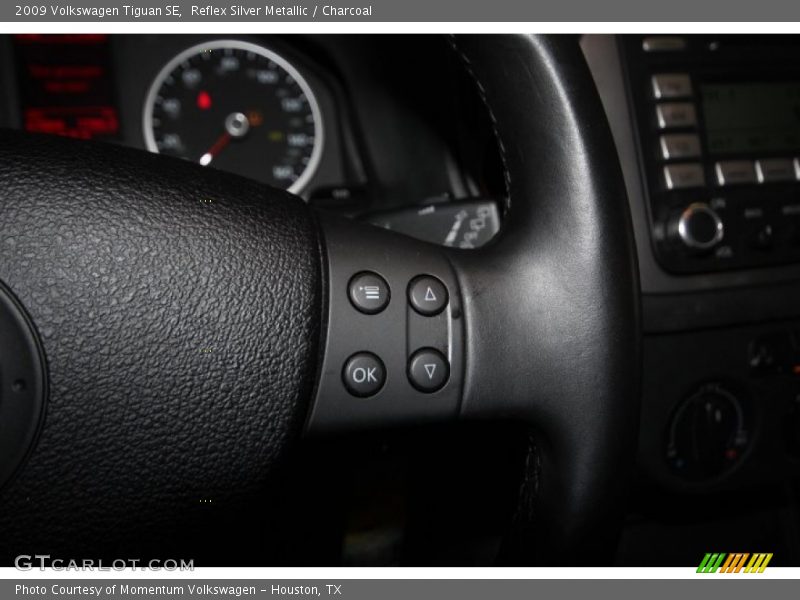Reflex Silver Metallic / Charcoal 2009 Volkswagen Tiguan SE