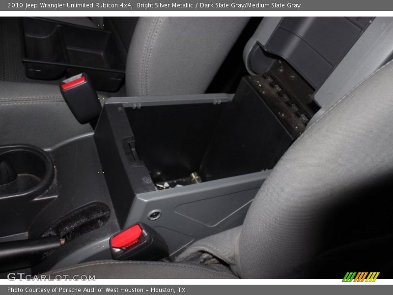 Bright Silver Metallic / Dark Slate Gray/Medium Slate Gray 2010 Jeep Wrangler Unlimited Rubicon 4x4
