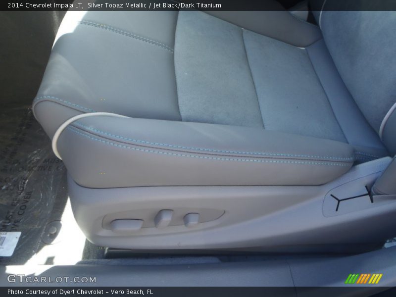 Silver Topaz Metallic / Jet Black/Dark Titanium 2014 Chevrolet Impala LT