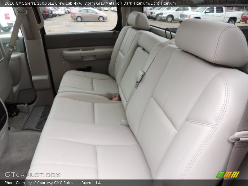 Storm Gray Metallic / Dark Titanium/Light Titanium 2010 GMC Sierra 1500 SLE Crew Cab 4x4