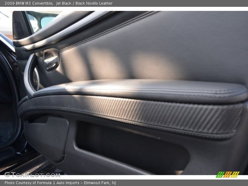 Jet Black / Black Novillo Leather 2009 BMW M3 Convertible