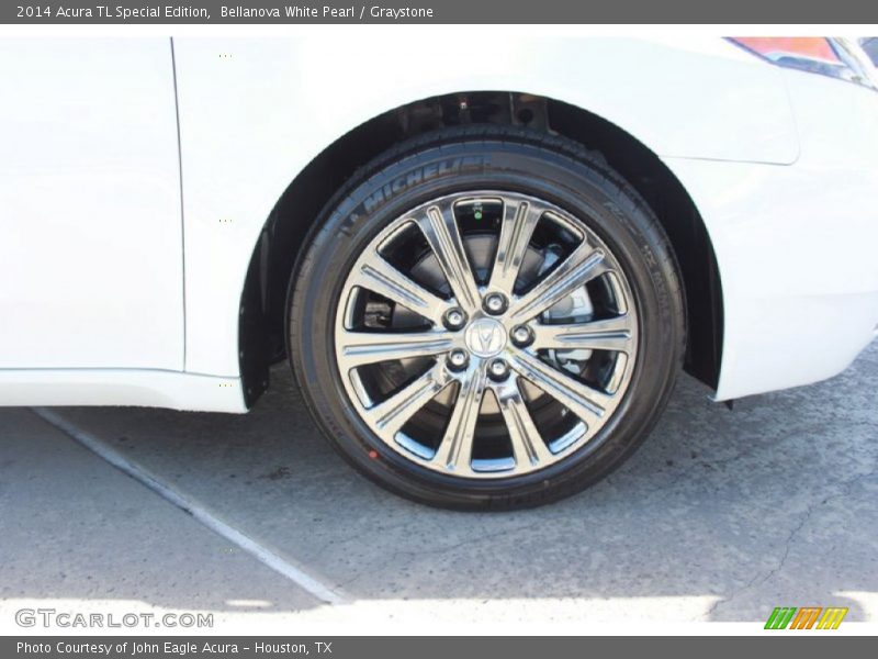 Bellanova White Pearl / Graystone 2014 Acura TL Special Edition