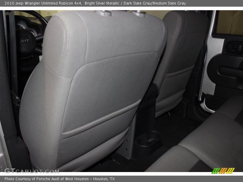 Bright Silver Metallic / Dark Slate Gray/Medium Slate Gray 2010 Jeep Wrangler Unlimited Rubicon 4x4