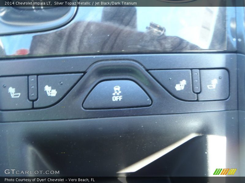 Silver Topaz Metallic / Jet Black/Dark Titanium 2014 Chevrolet Impala LT