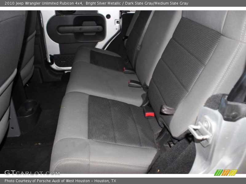 Bright Silver Metallic / Dark Slate Gray/Medium Slate Gray 2010 Jeep Wrangler Unlimited Rubicon 4x4